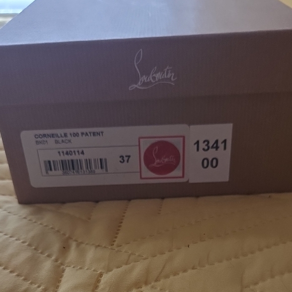 Christian Louboutin Black Patent Heels - Picture 2 of 6